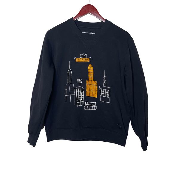 Coach X Jean Michel BasquiatBlack Cotton Crewneck sz M
